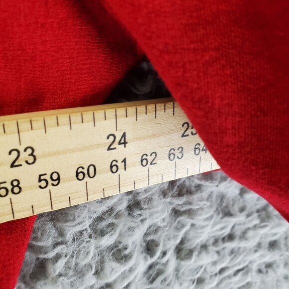Bryn Walker Sweater Women’s Size Large Red Oversized Loose Fit 3/4 Sleeve Pullov - Picture 8 of 10